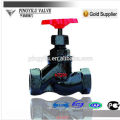 Russian grey iron pipeline control valve inside screw end non-rising stem globe valve